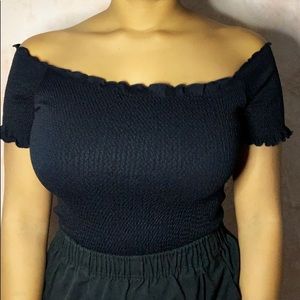 SALE 20% OFF 🧚🏽 VINTAGE OFF THE SHOULDER TOP